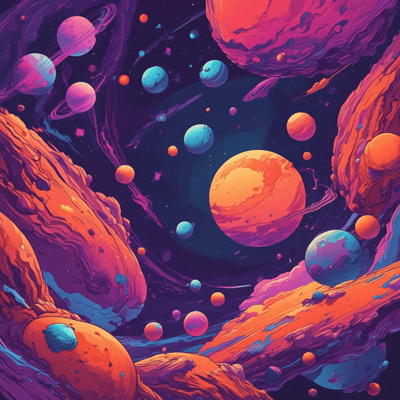 Cosmic Math Jump game banner