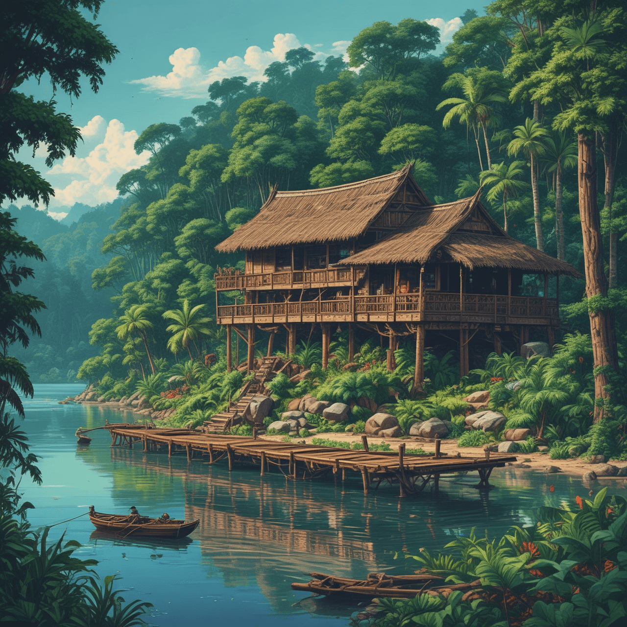 Sarawak Heritage Run game banner