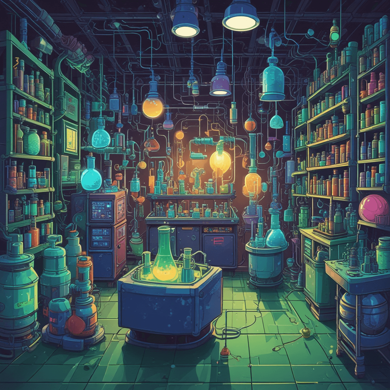 Chemical Reaction Runner game banner