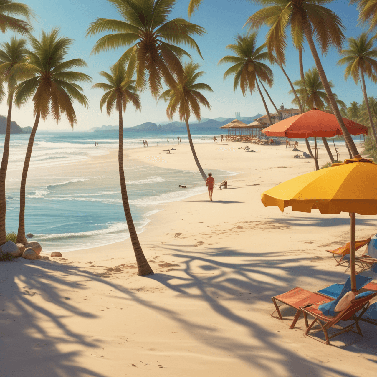 Dino Beach Quiz game banner