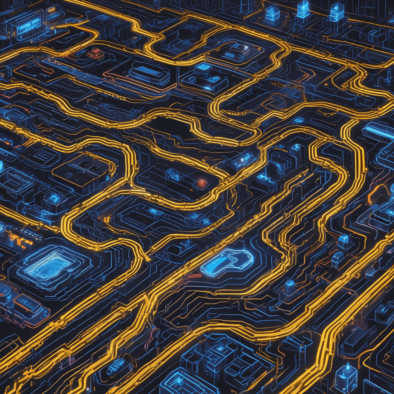 Electro-Circuit Race game banner