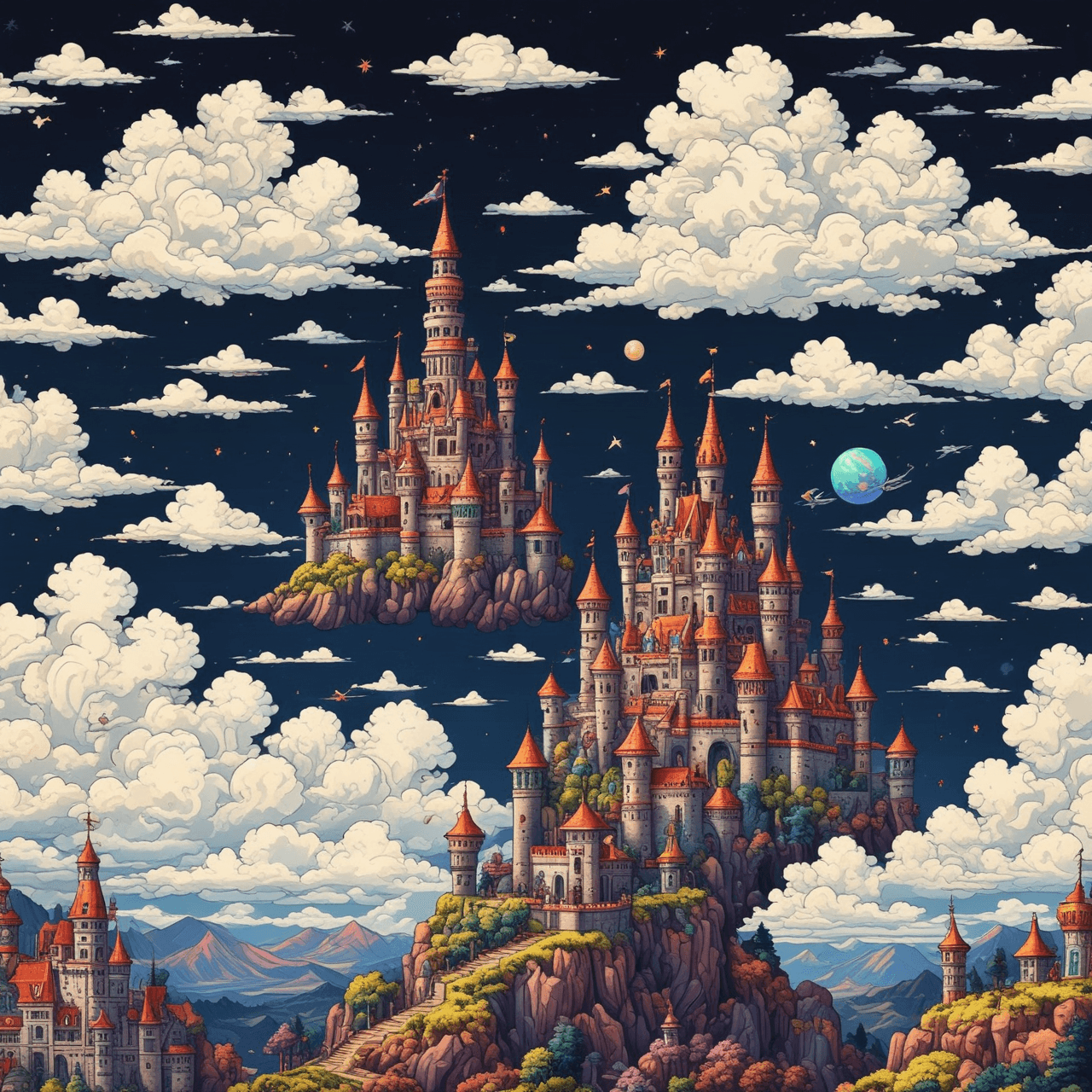 History Cloud Bridge game banner