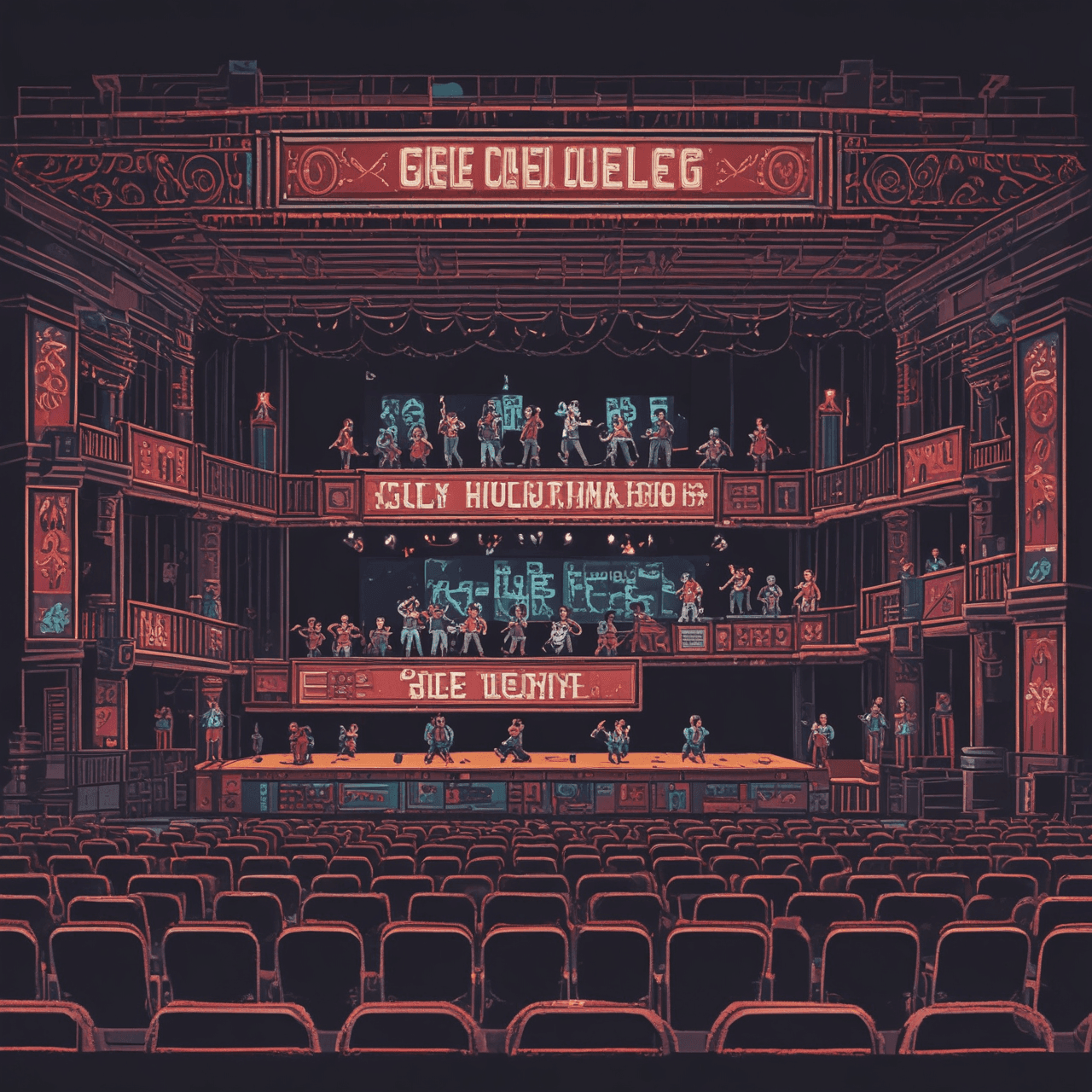 Glee Jump game banner