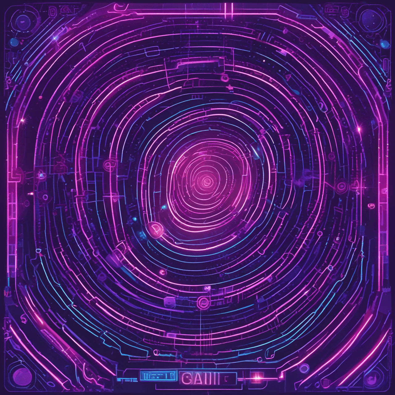 Circle Quest: Jetpack Geometry game banner