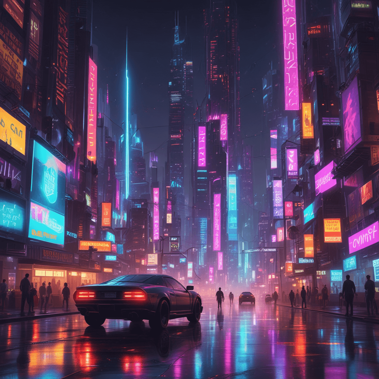 Cyberpunk Science Race game banner