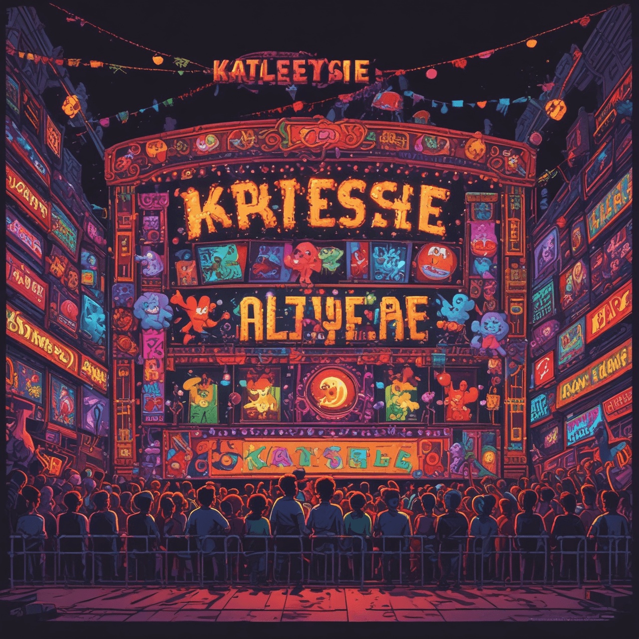 Katseye Race game banner