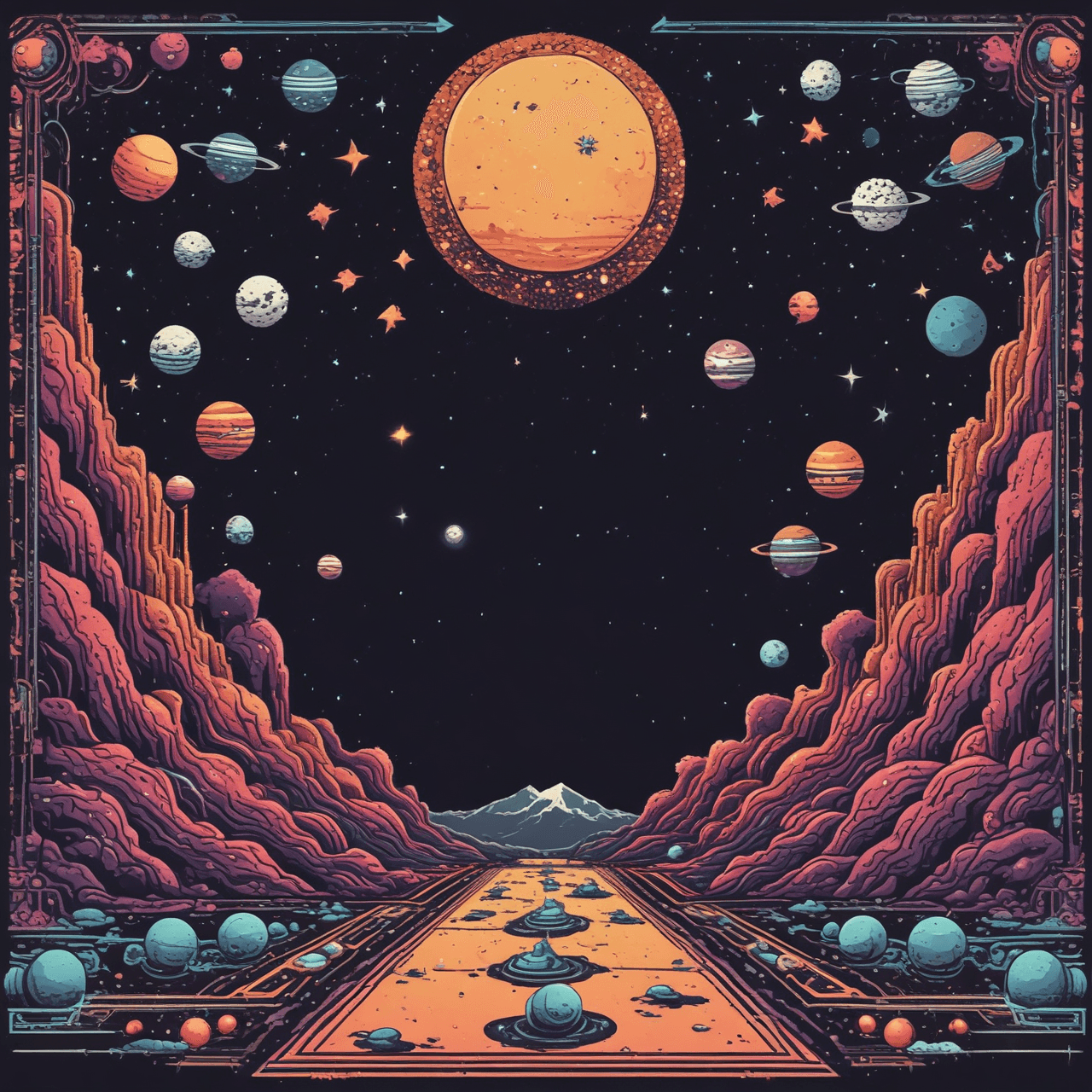 Cosmic Runner Quiz game banner