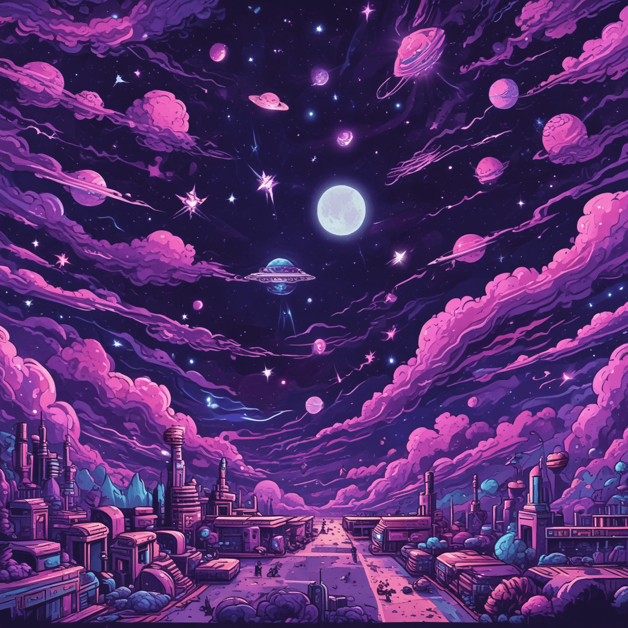 Cosmic Jump game banner