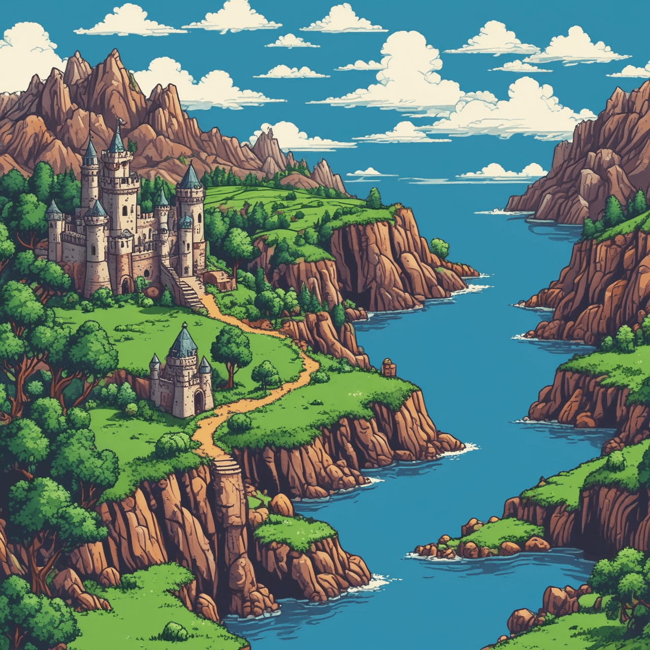 Defensores del Quiz Medieval game banner