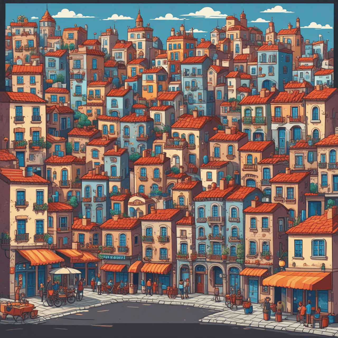 Carrera de Vocabulario Español game banner