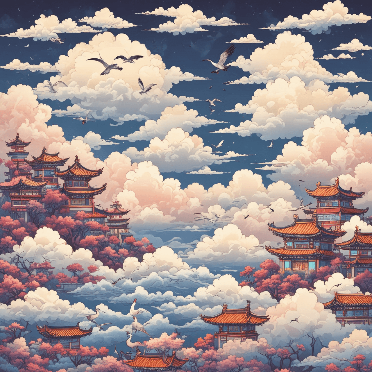 Korean Cloud Quest game banner