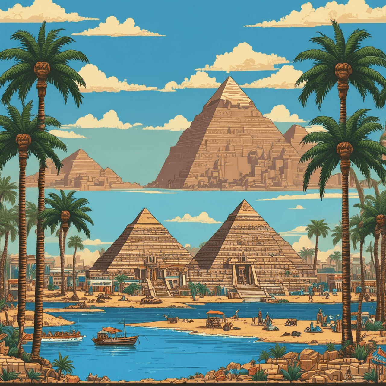 Αίγυπτος Quiz Run game banner