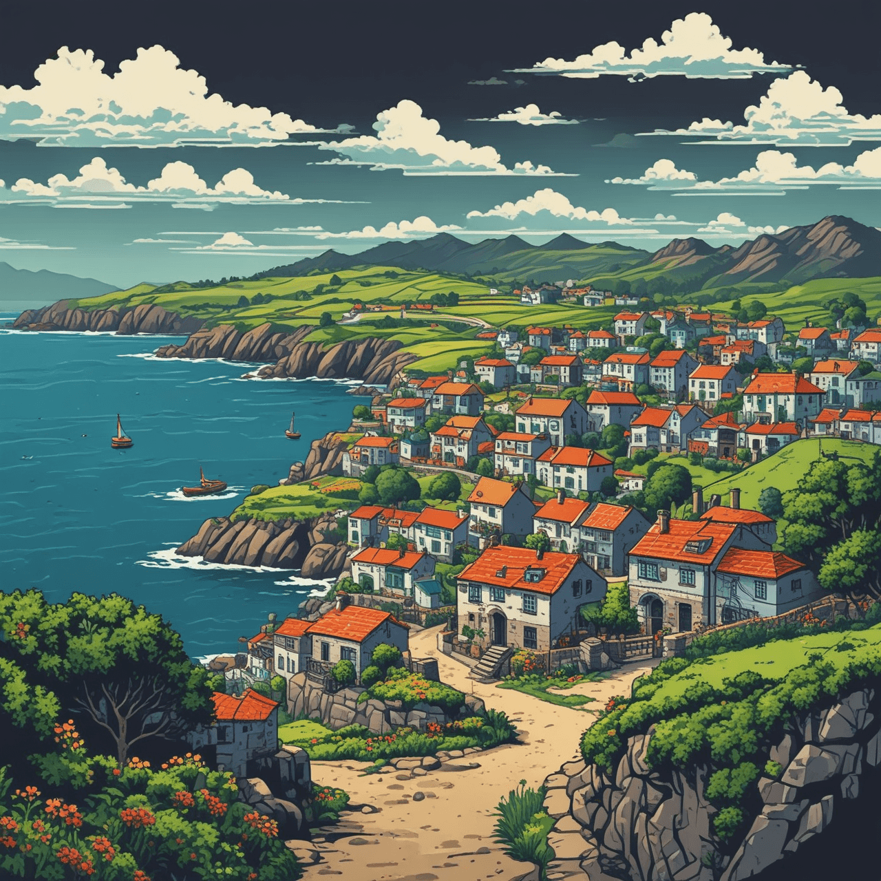 Gallego Language Race game banner