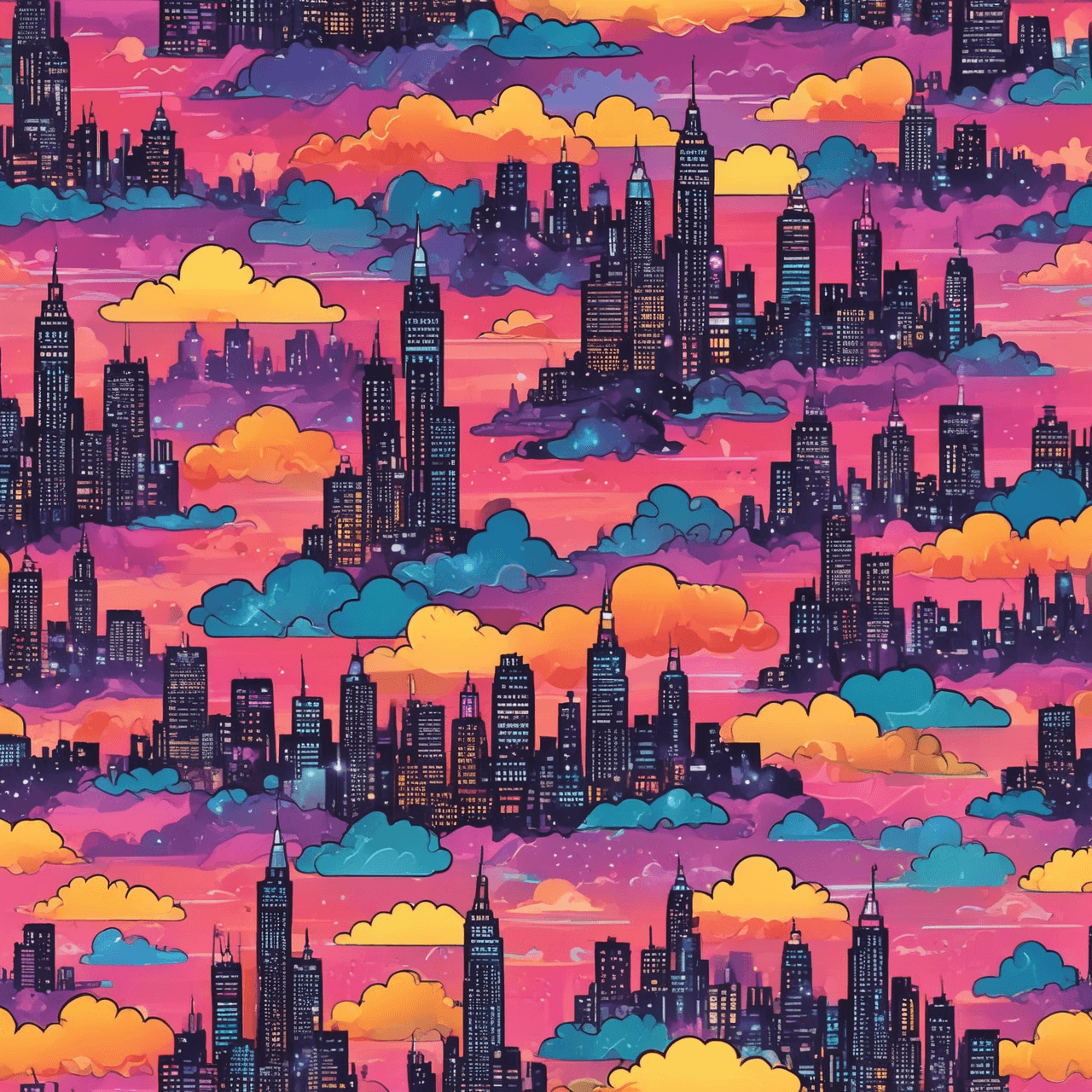 Grammar Glide: NYC Y2K Edition game banner