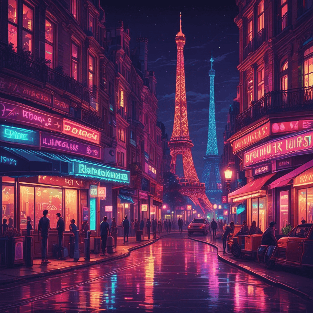 French Flashback Race game banner