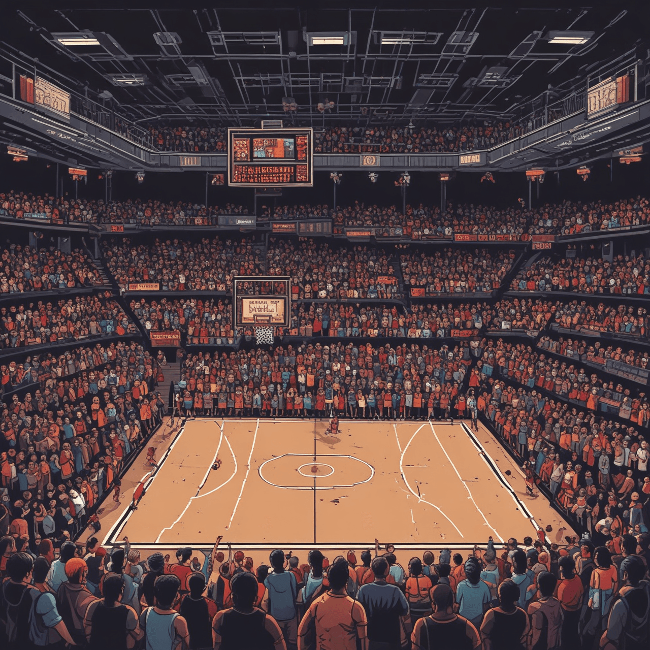 LeBron's Court Run game banner