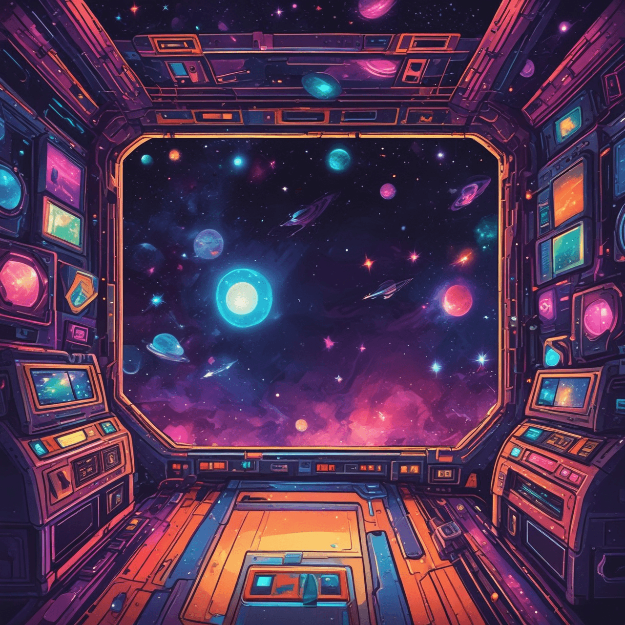 Cosmic Runner Quiz game banner