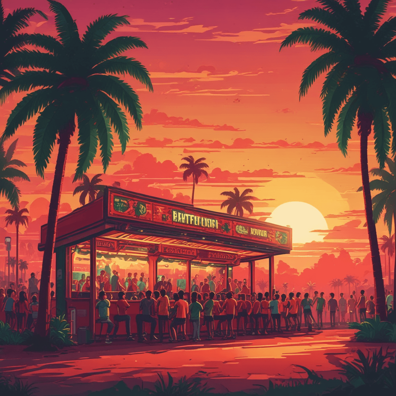 Reggae Rhythm Runner game banner