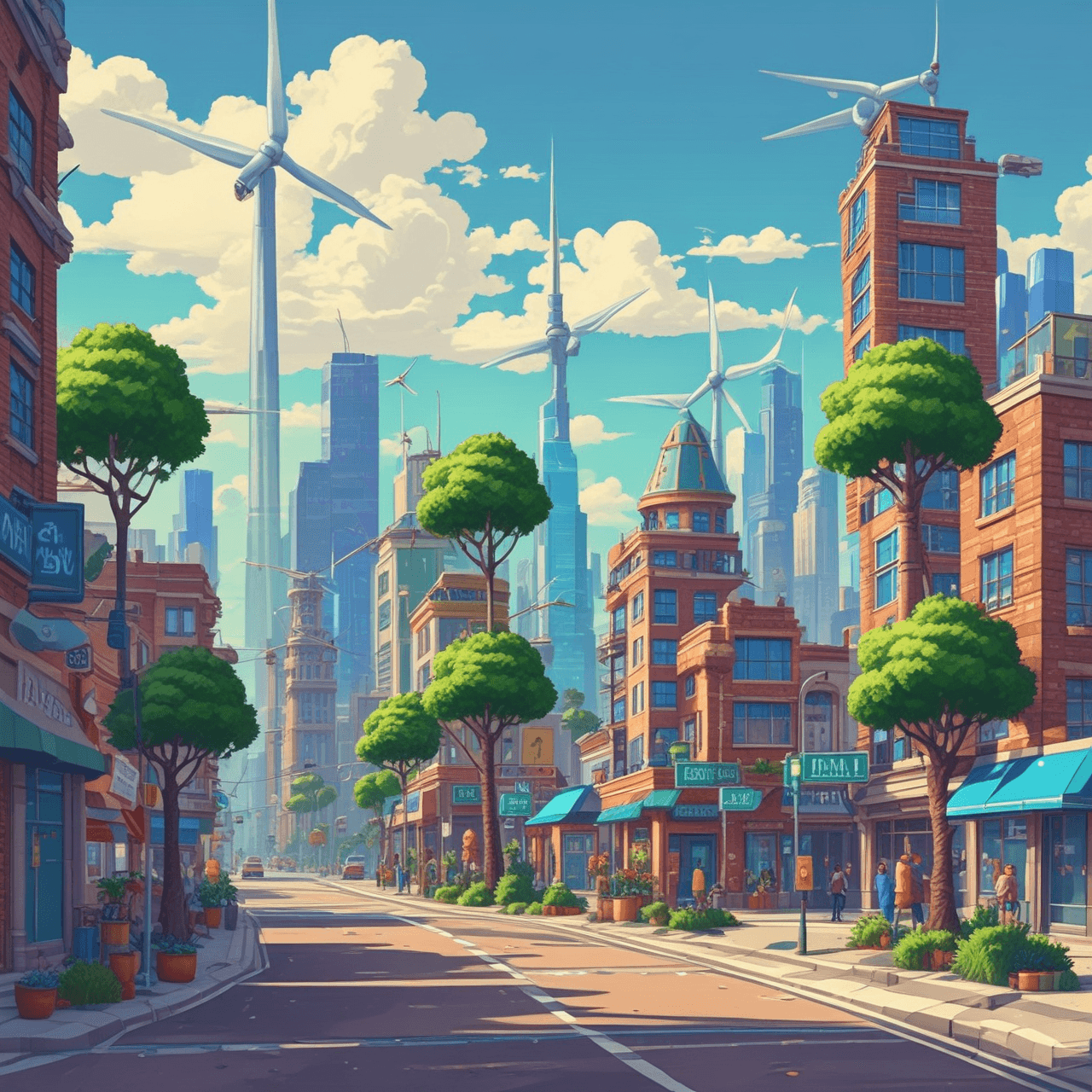 Eco-Runner: Climate Quiz game banner