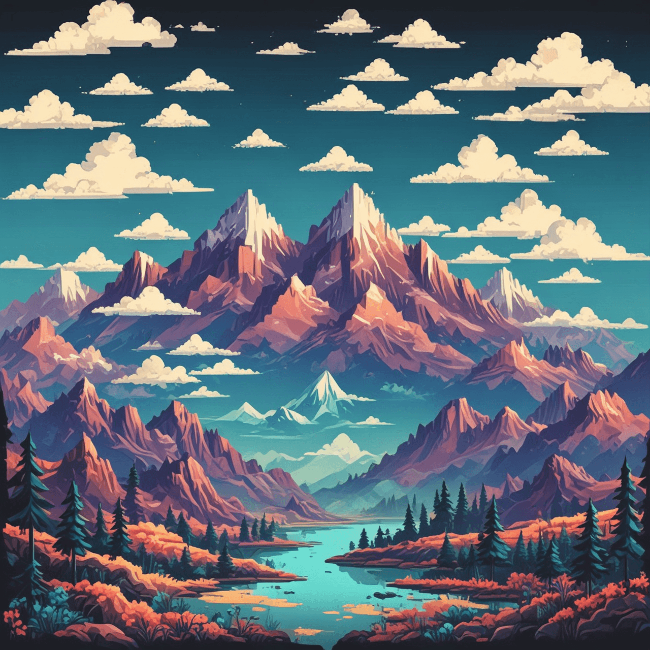 Triangle Trek game banner