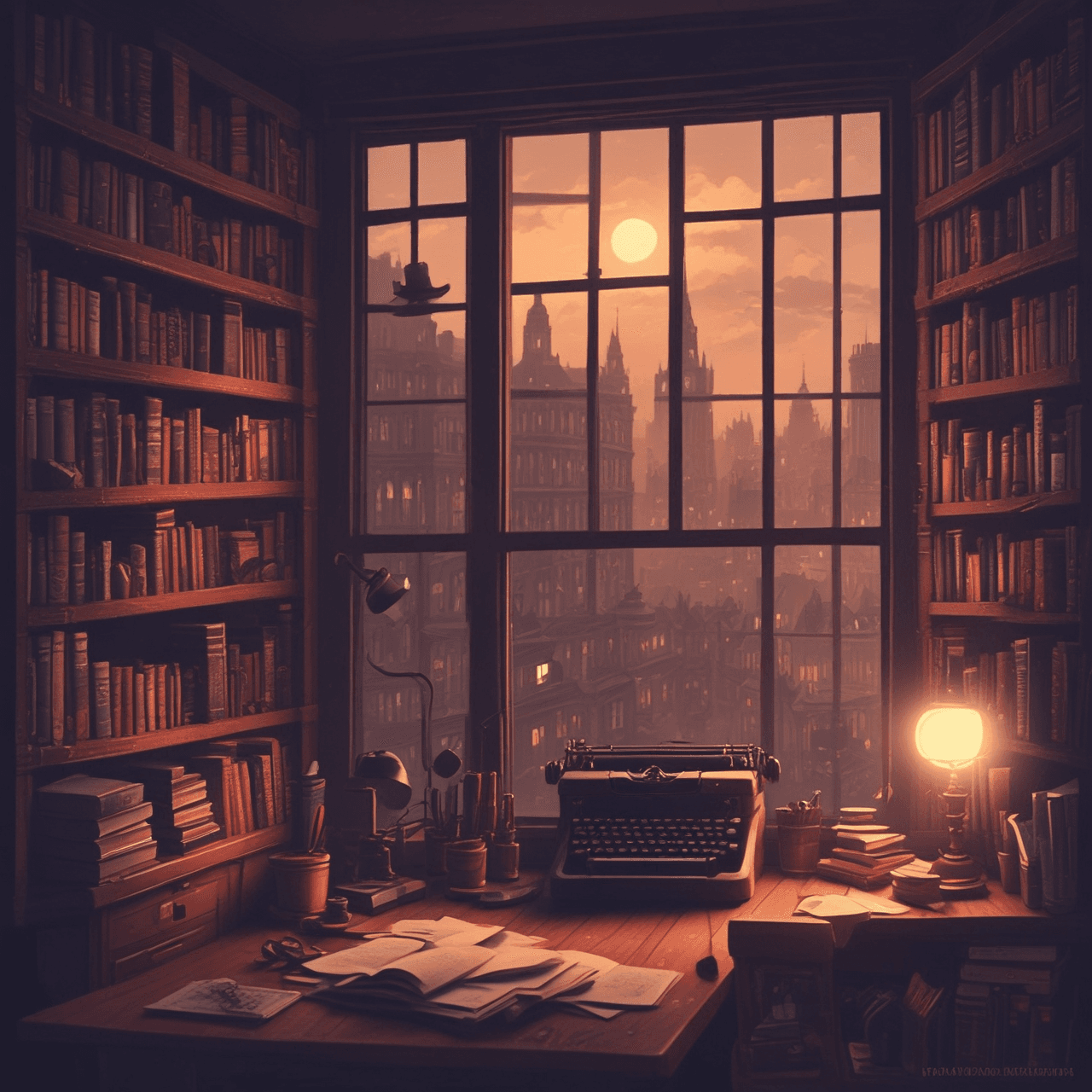 Orwell's Literary Race game banner