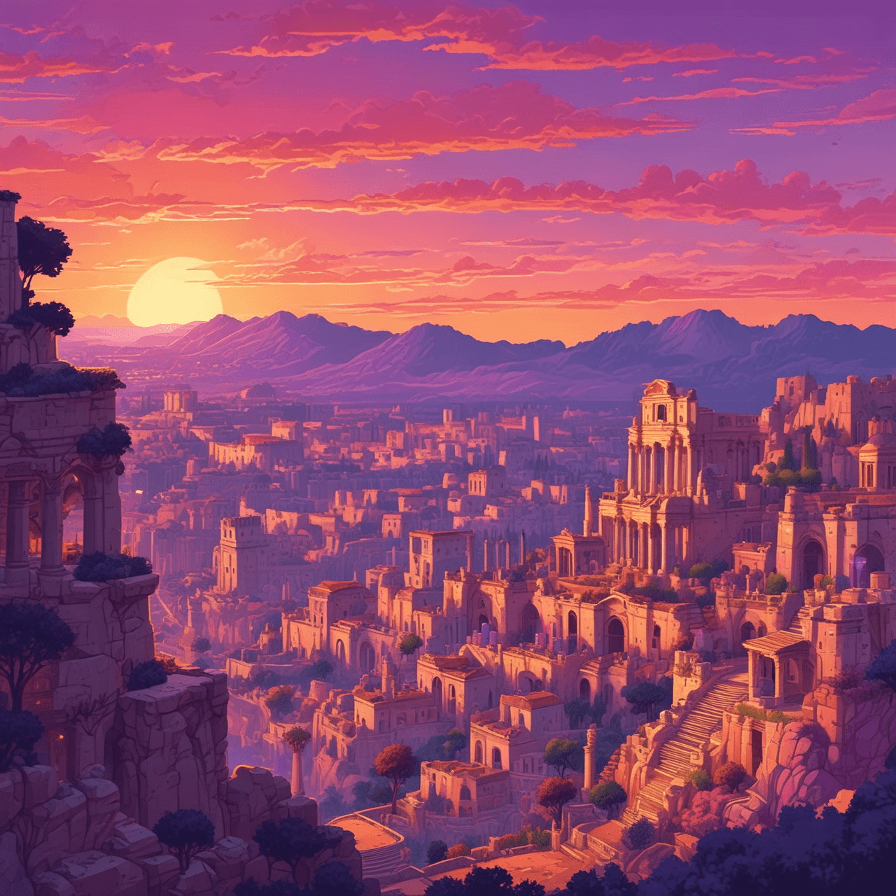 Roman Road Run game banner