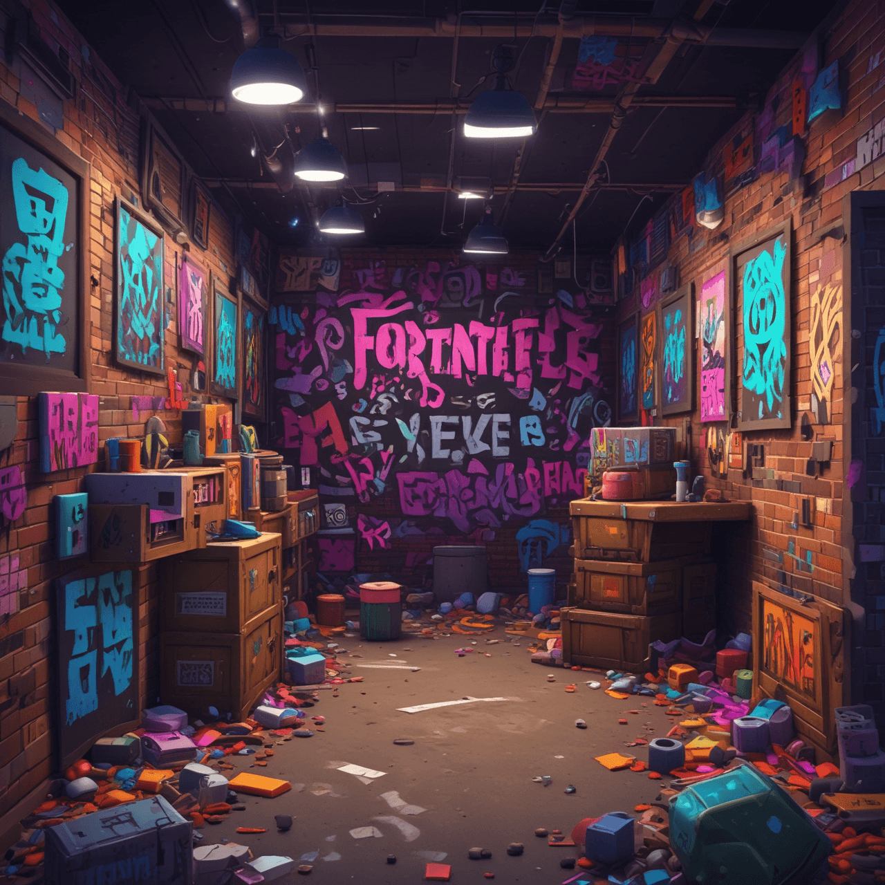 Skibidi Toilet Fortnite Frenzy! game banner