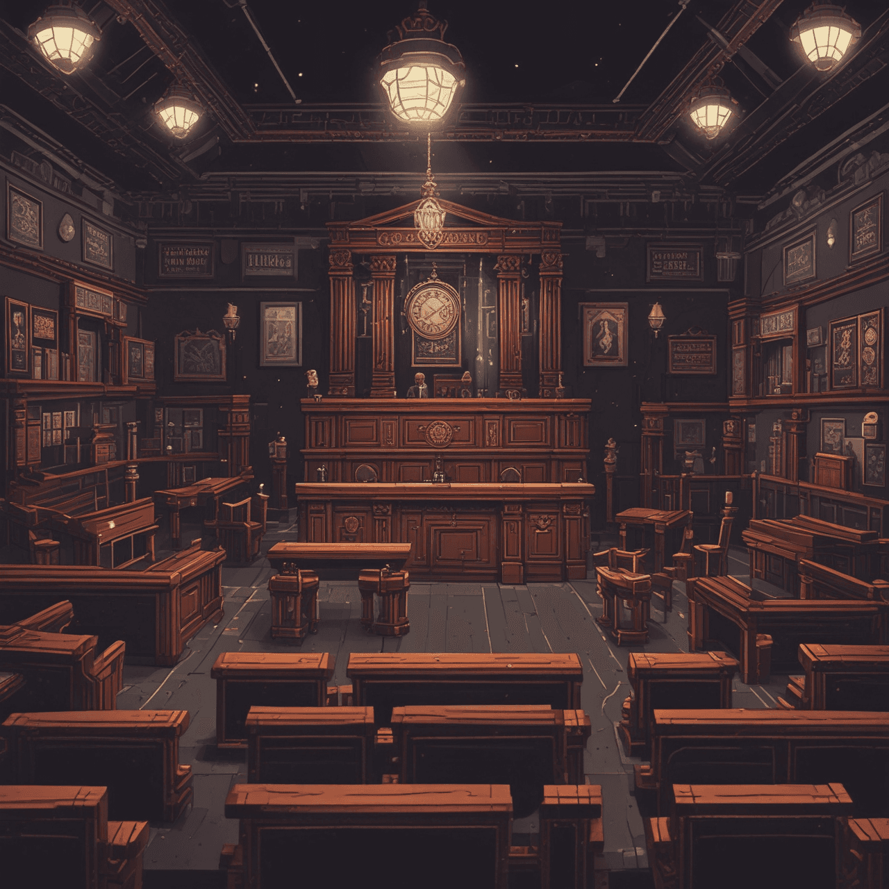 Courtroom Clash game banner