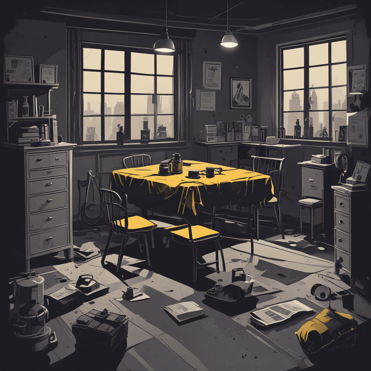 Aventura de Quiz Criminalística game banner