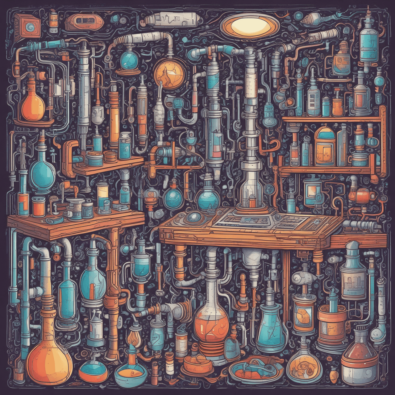 Aventura de Quiz con Jetpack Químico game banner