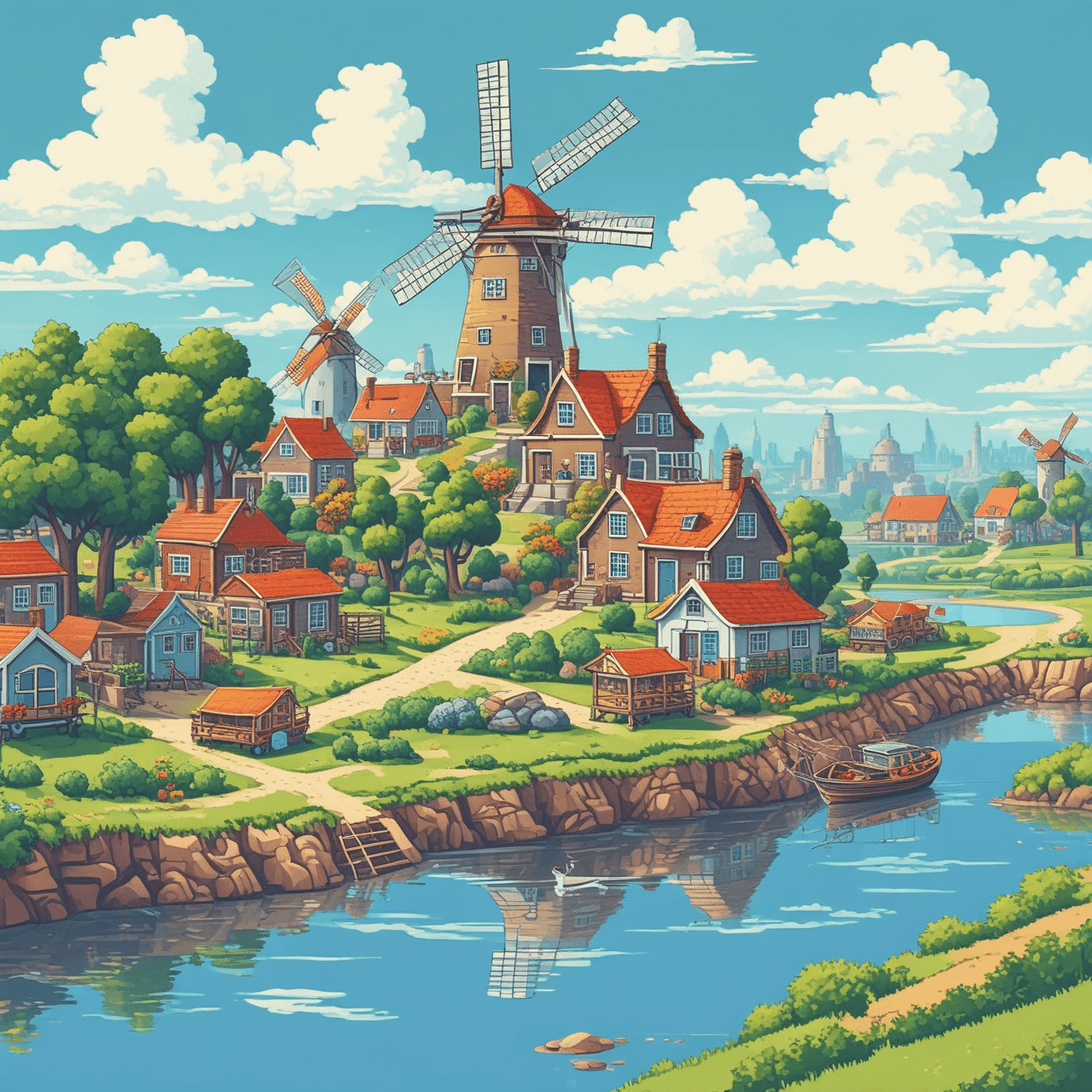 Nederland Jump game banner