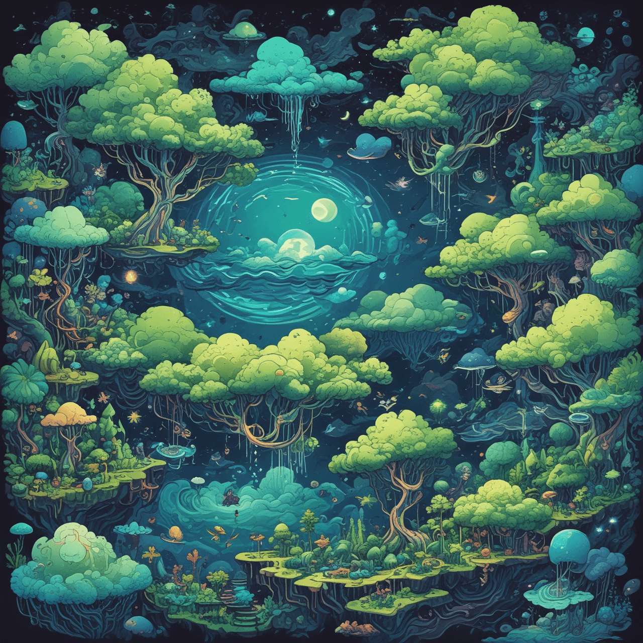 Cellular Cloud Hop game banner