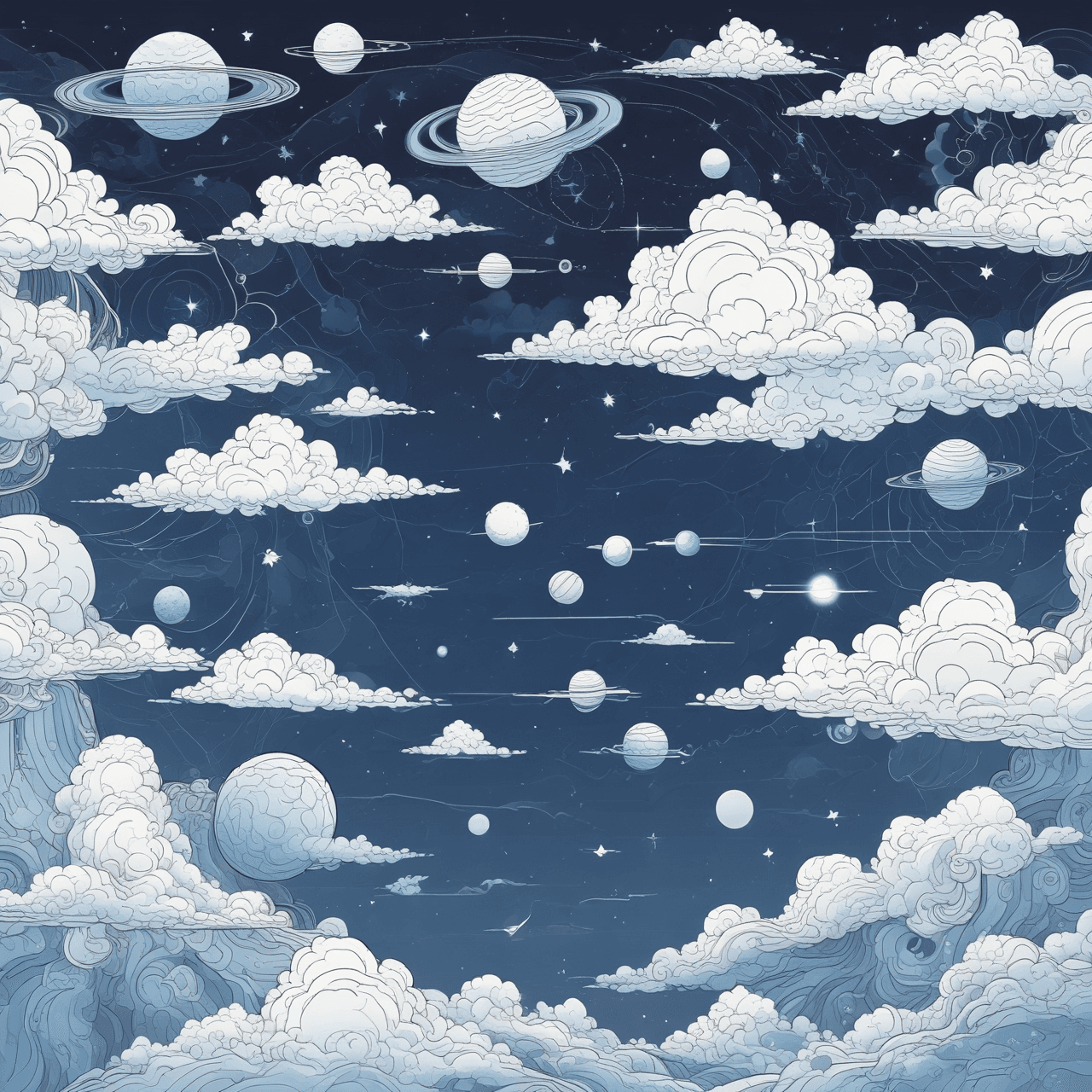 Gravitation Cloud Bridge game banner