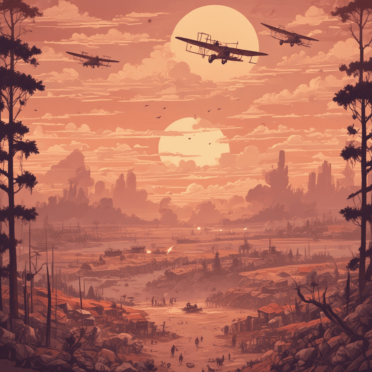 WWI Aces Quiz game banner