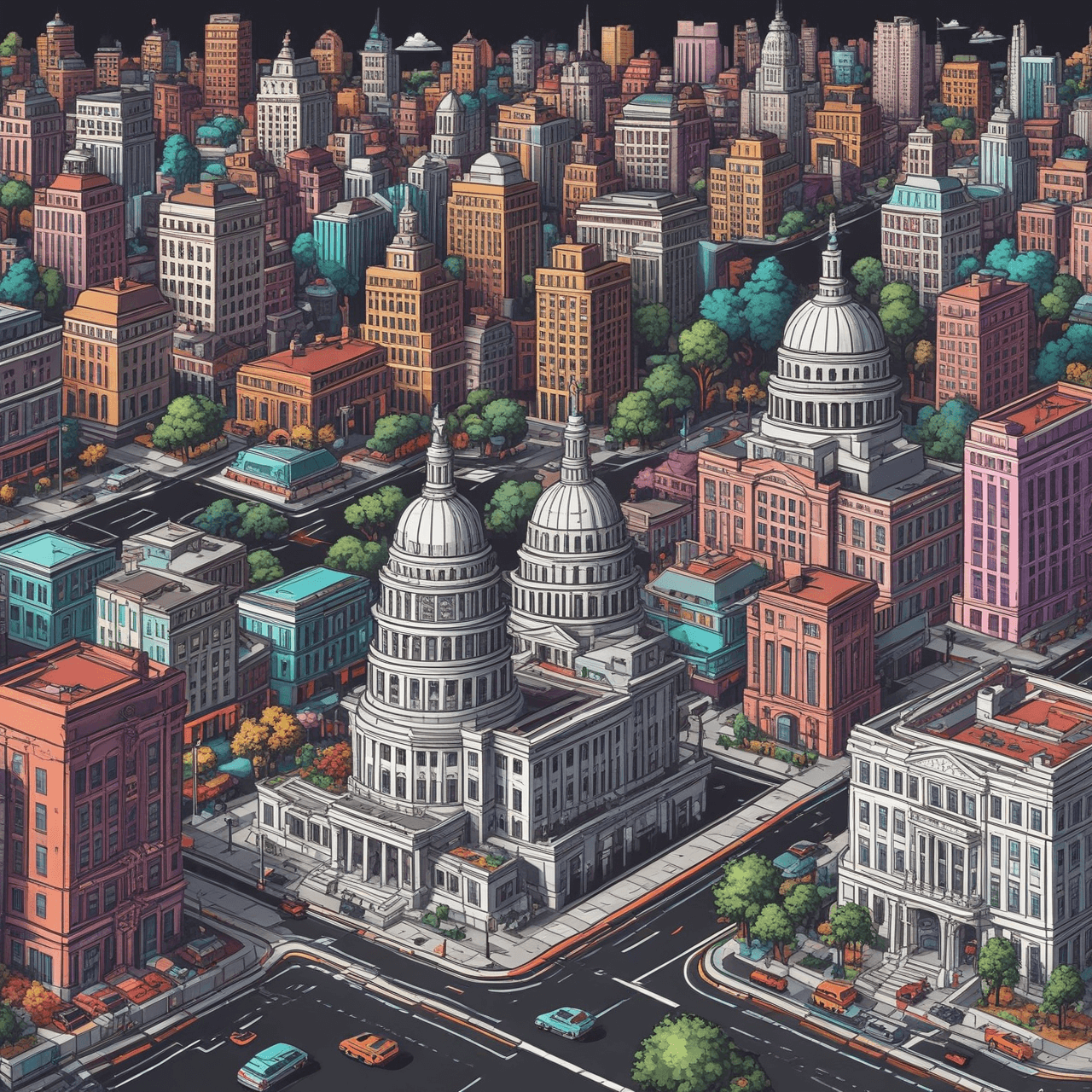 Civics City Run game banner