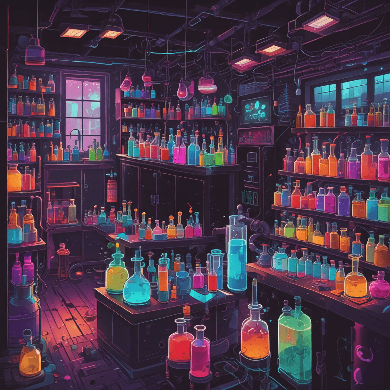 Jetpack Chemistry Adventure game banner