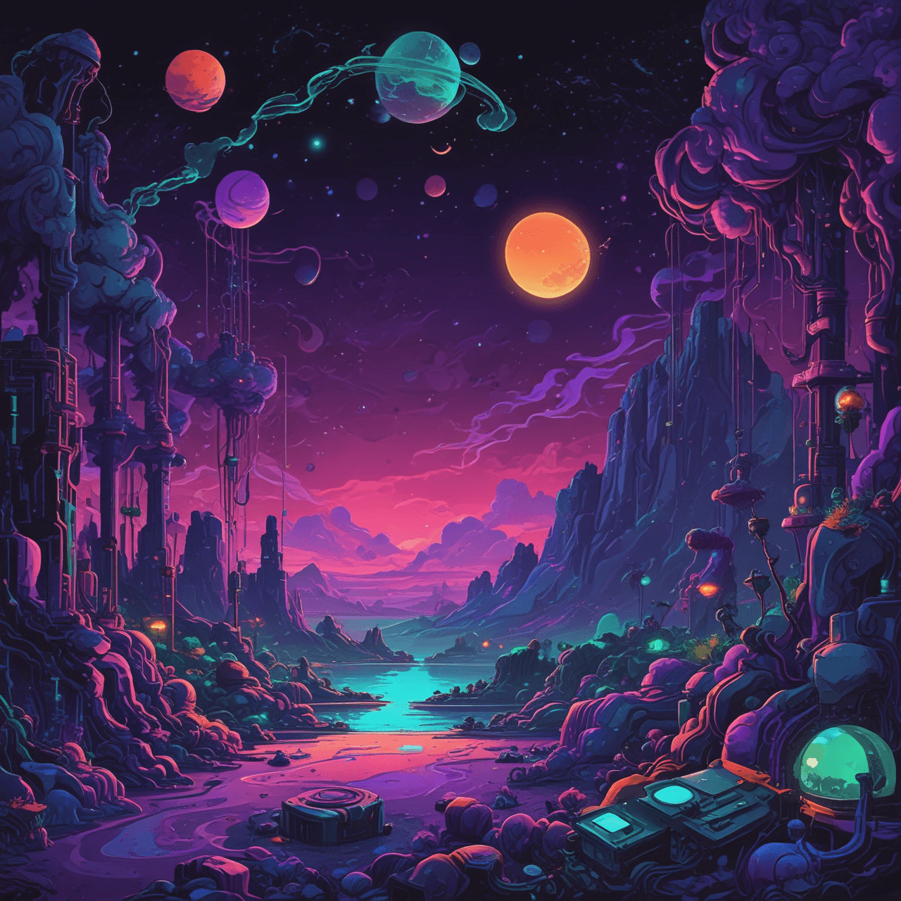 Hydrocarbon Highway game banner