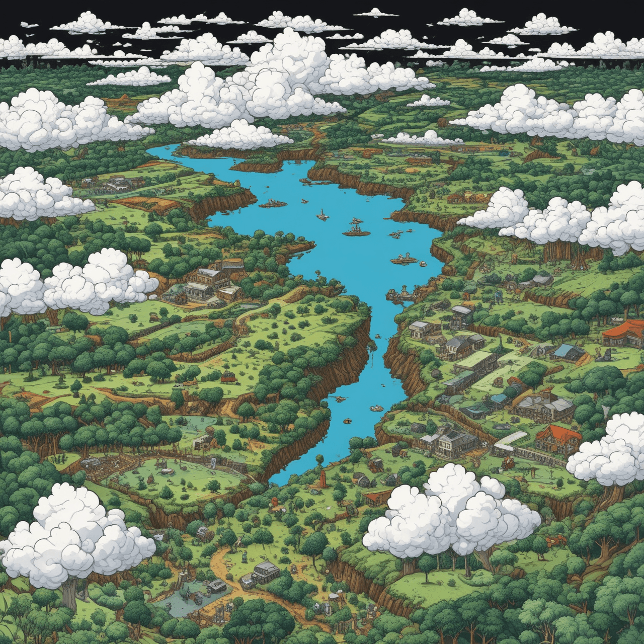 Civil War Cloud Bridge game banner