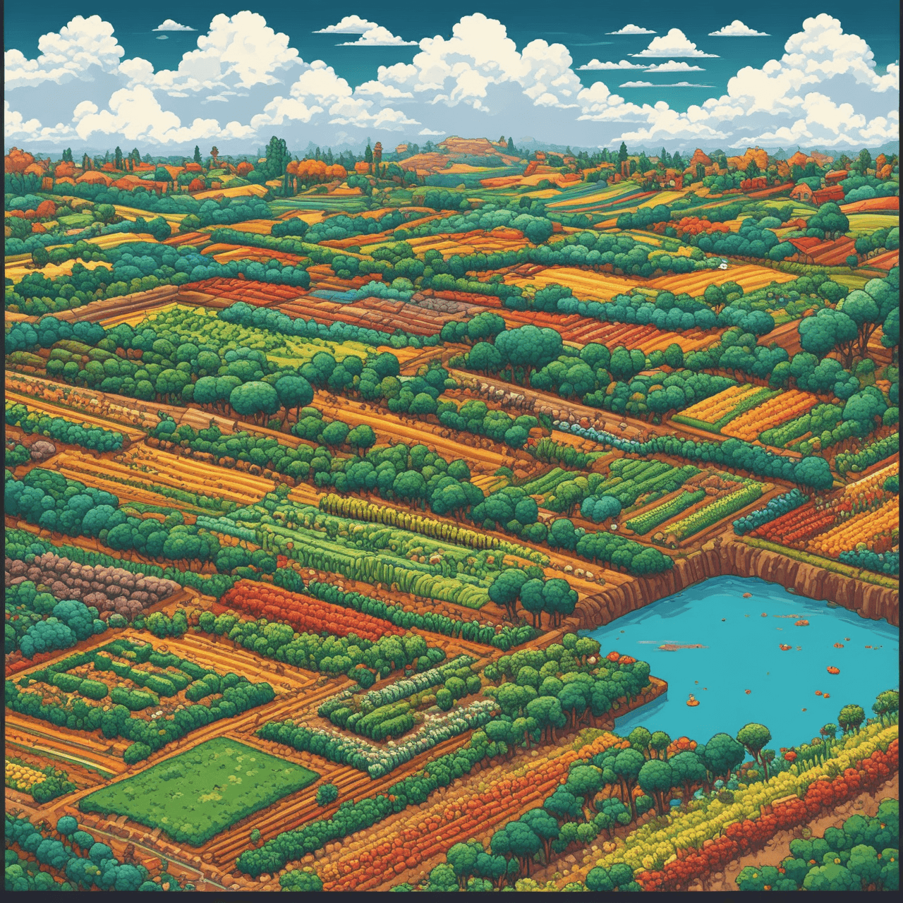 Food Resources Bridge Quiz game banner