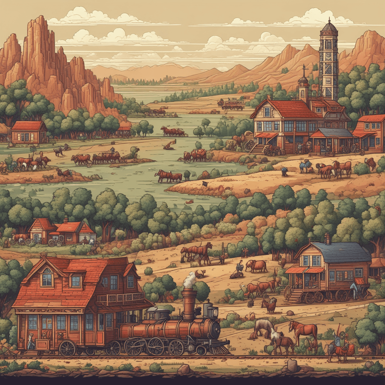 American History Run game banner