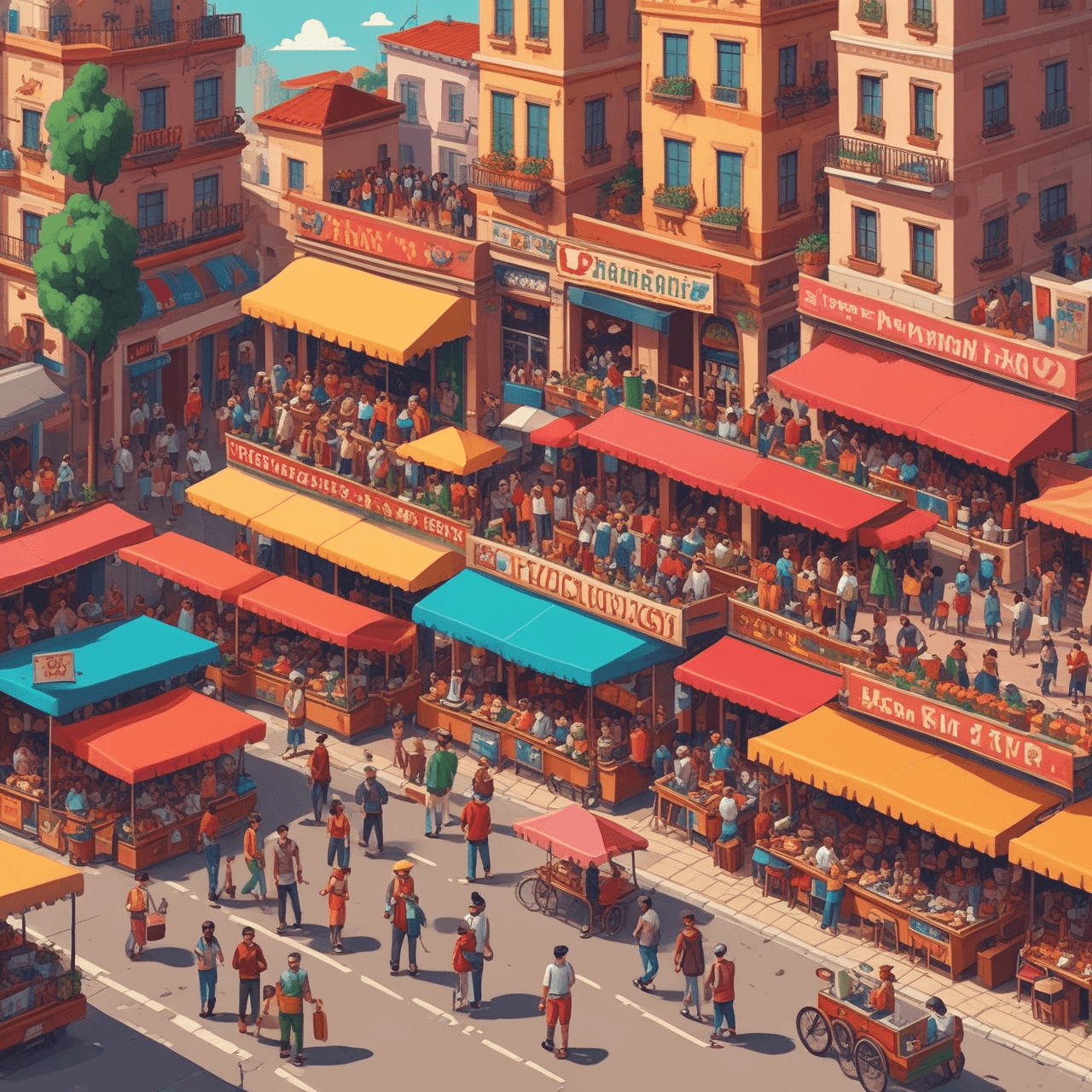 Comida Carrera Quiz game banner