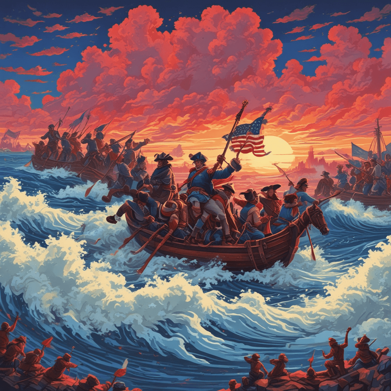 Revolutionary Bridge of Liberty game banner