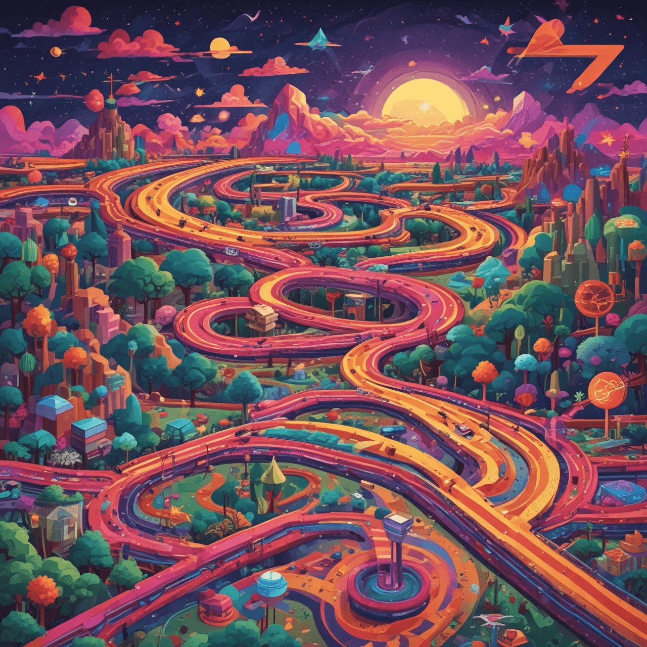 Geometry Grand Prix game banner