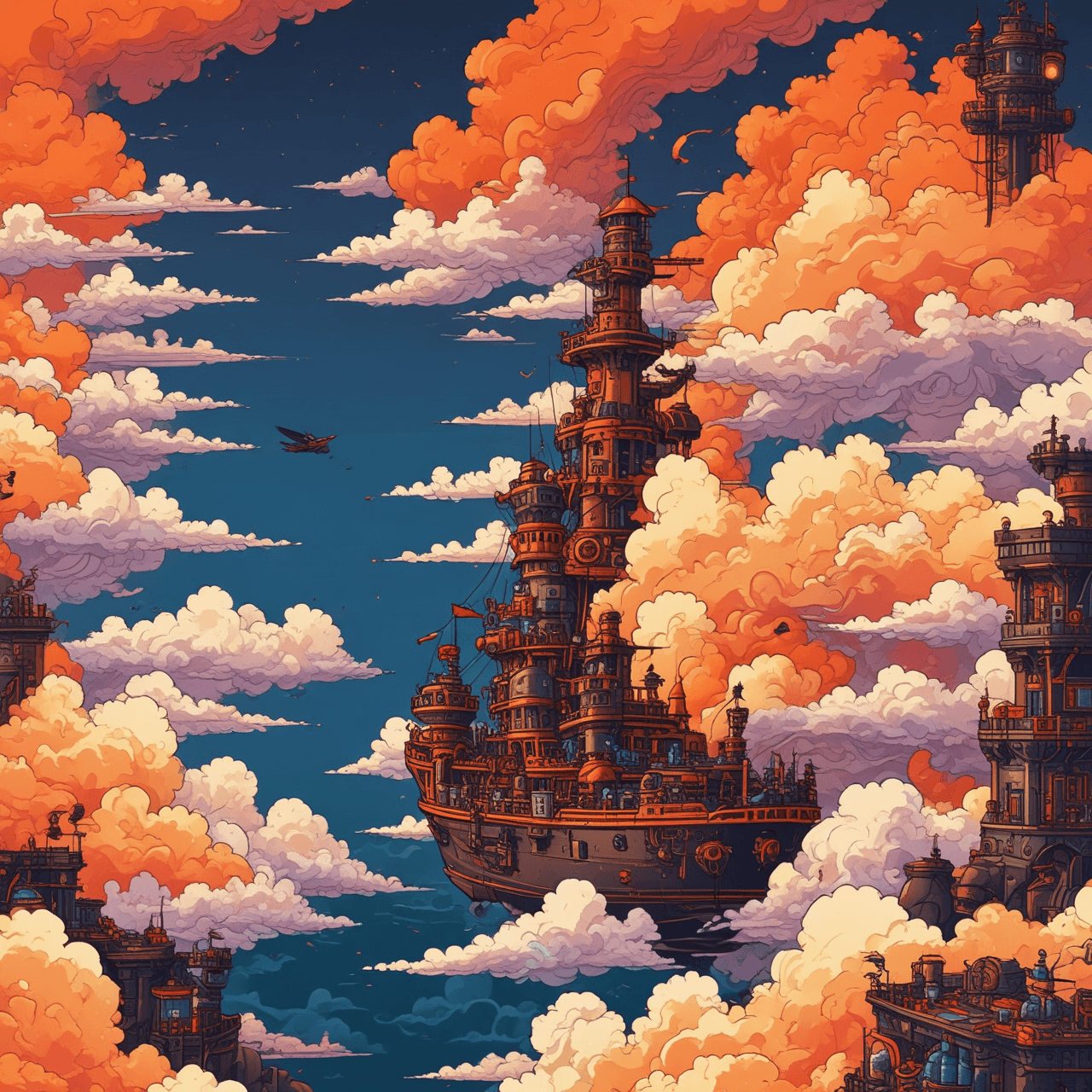 Leo's Mechanical Cloud Bridge game banner