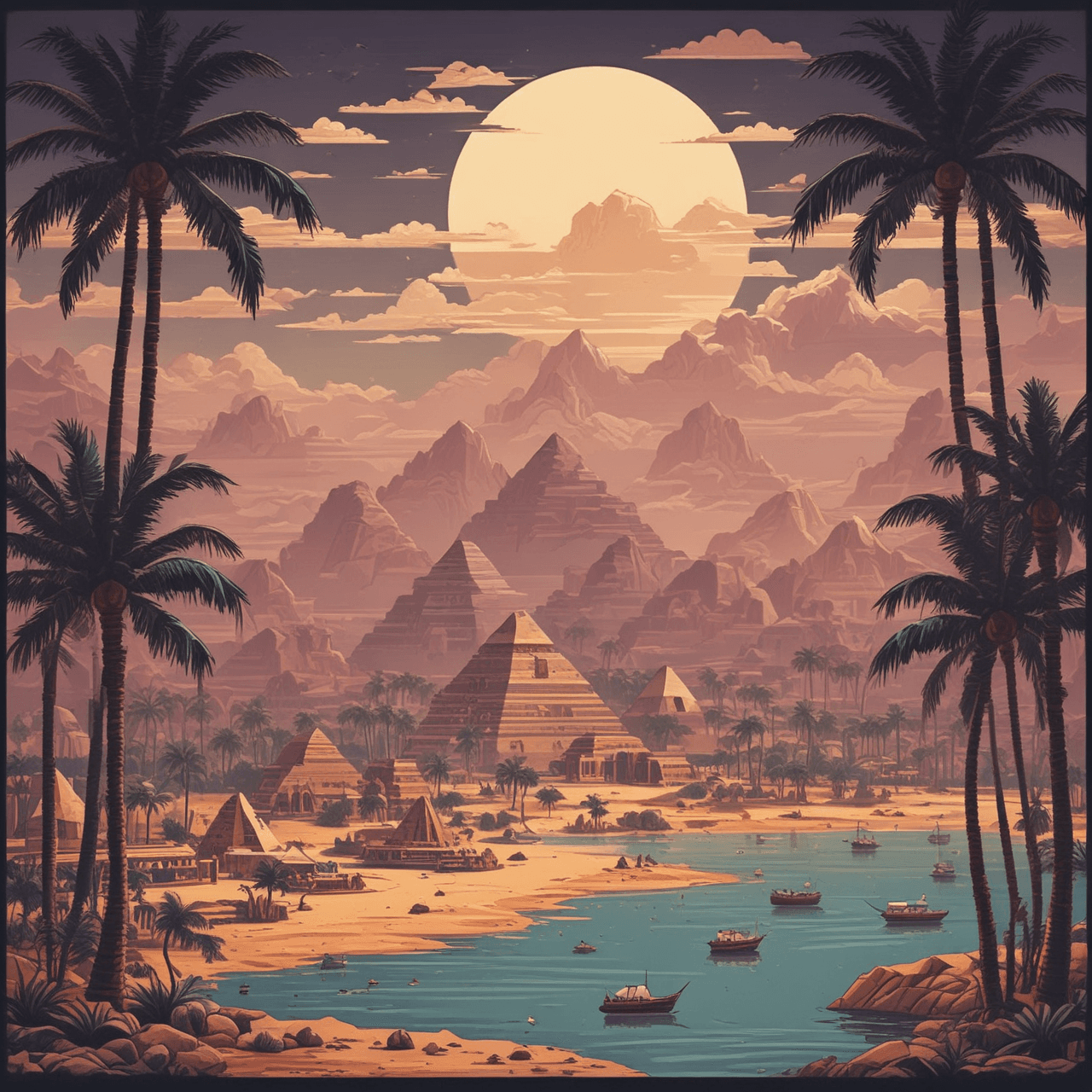 Pharaoh's Jump game banner