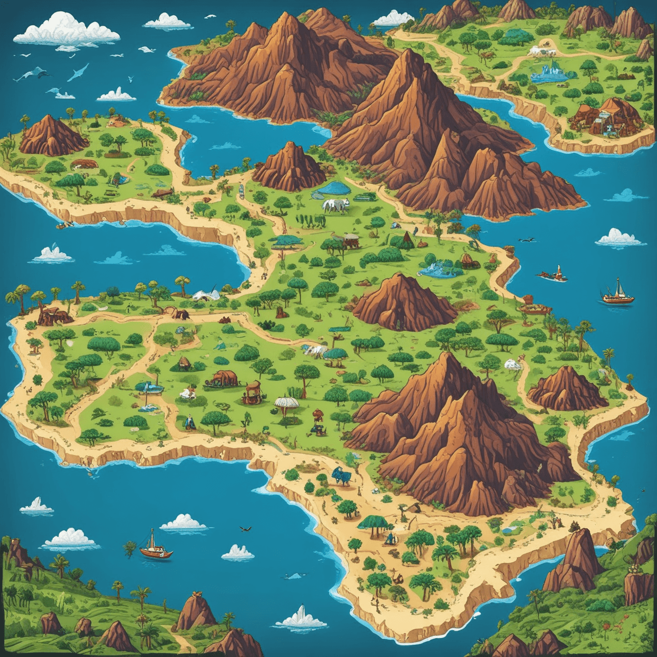 Jetpack Quiz: Horn of Africa game banner