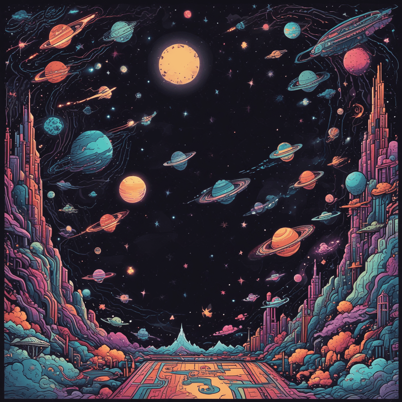 Space Physics Runner game banner