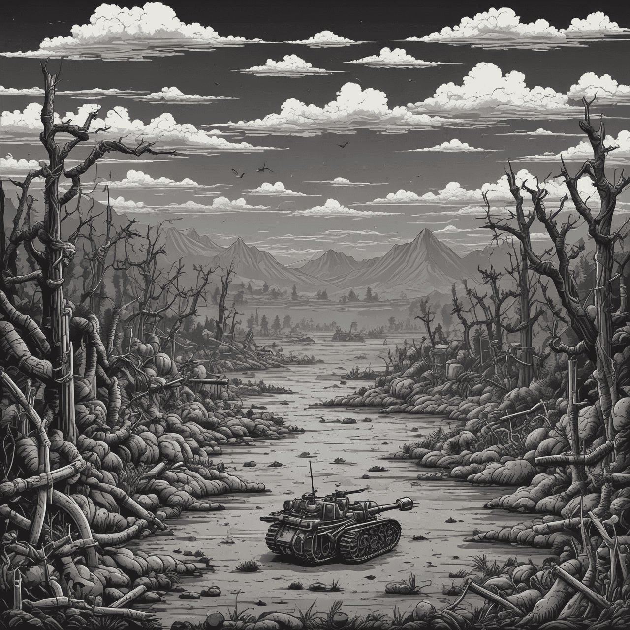 Trench Runner game banner