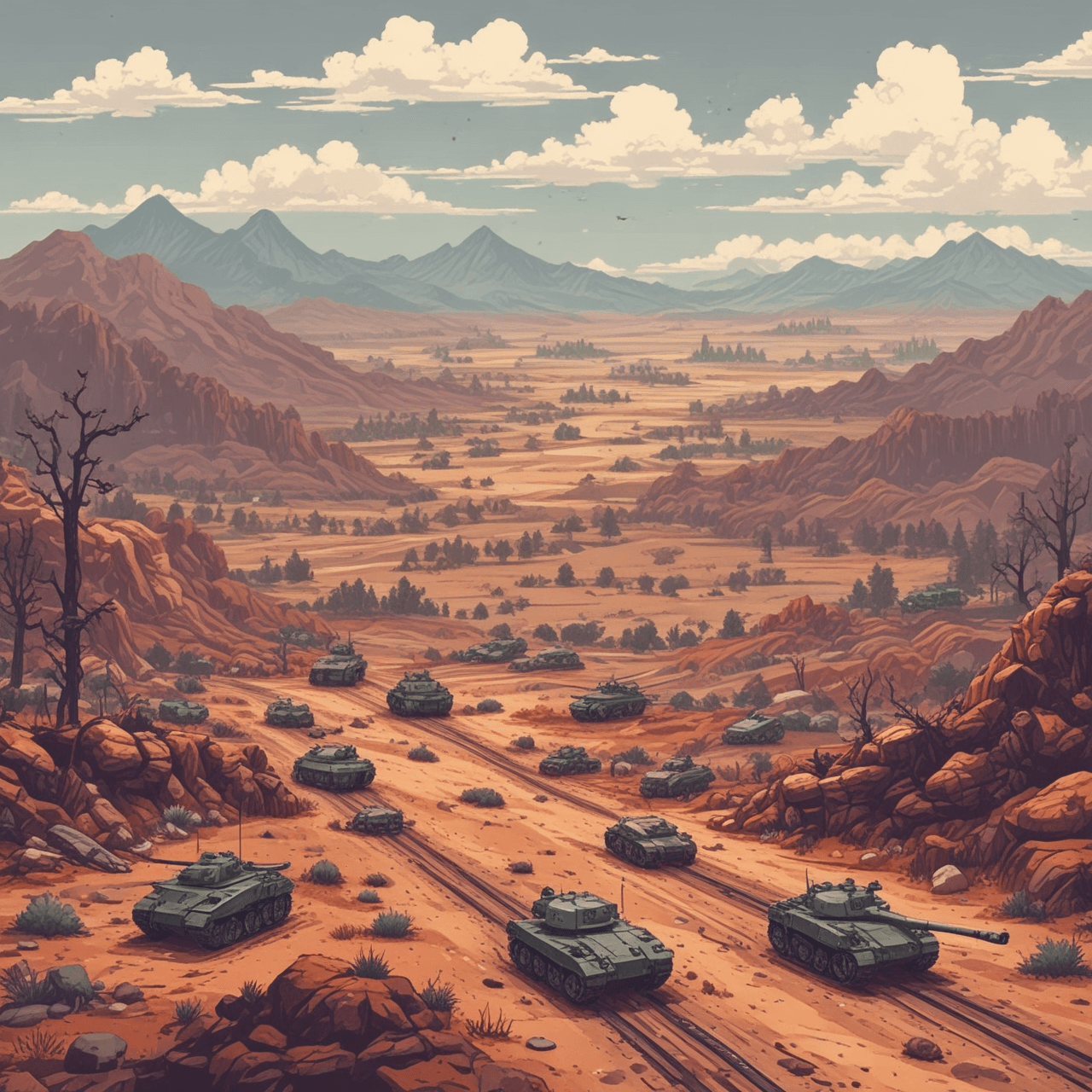 Tank Jump game banner