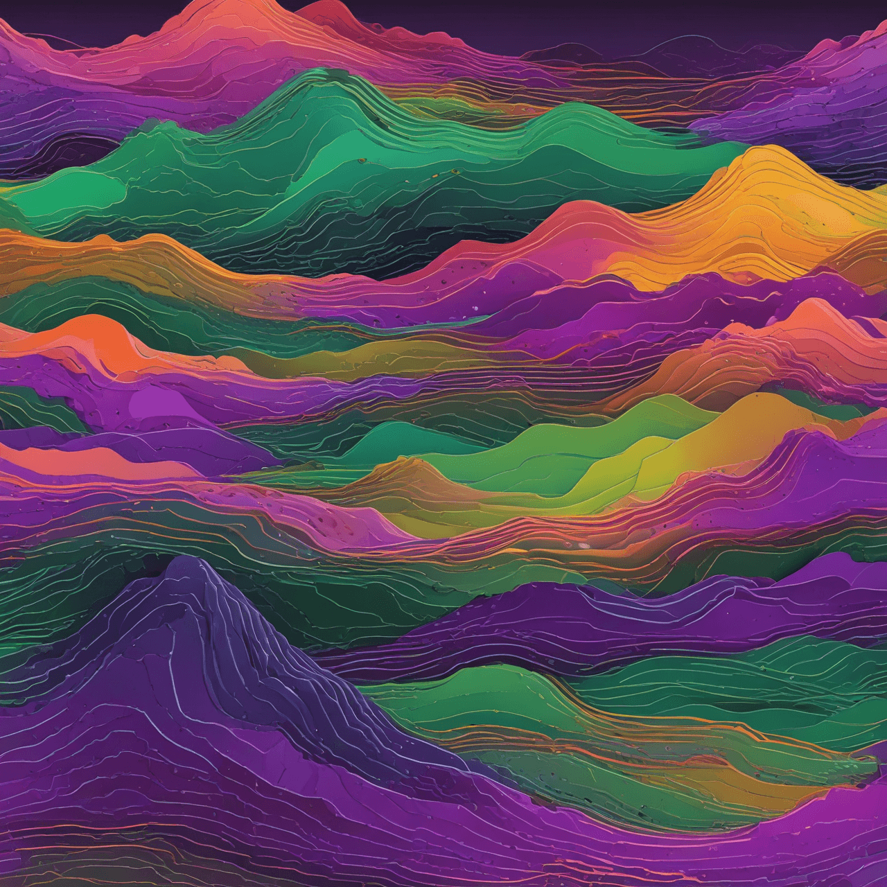 Carrera de Orgánulos Psicodélica game banner